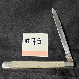 'Sabre' Vintage Folding Pocket Knife - Stainless, Made In Japan