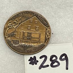 1966 Conewago Coin Club Medal - Elizabeth Hughe's Home