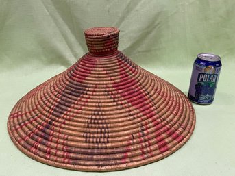 Fantastic Antique Woven Traditional African Hat