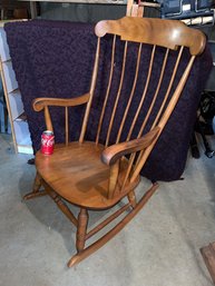 Vintage Nichols & Stone Rocking Chair - Excellent Condition