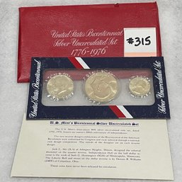 United States Bicentennial Silver Uncirculated Coin Set (1976, San Francisco Mint)