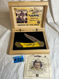 Dale Earnhardt 1979 Rookie Of The Year Commemorative Knife - Frost Cutlery
