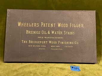 The Bridgeport Wood Finishing Co. (New Milford, CT) Product Sample Box
