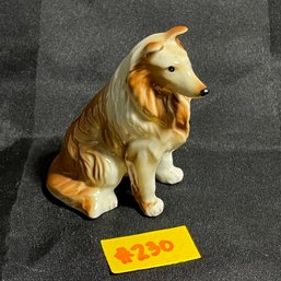 Collie Porcelain Dog Figurine - Vintage