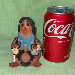 Storyteller Doll, Figure Navajo Indian - Terracotta Earthenware