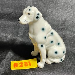 Dalmatian Porcelain Dog Figurine - Vintage