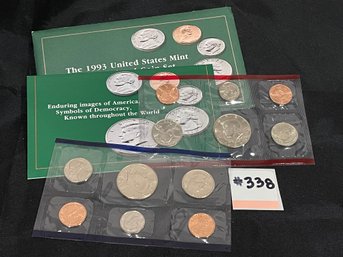 1993 P & D Uncirculated Coin Sets - United States Mint