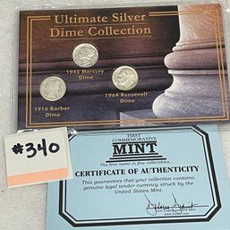 'Ultimate Silver Dime Collection' U.S. Coin Set