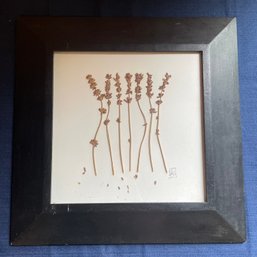 Dried Flower Framed Picture $88 Art