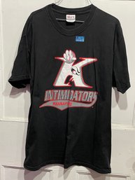 Kannapolis Intimidators Baseball T-Shirt, Large VINTAGE