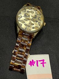 STUDIO TIME Watch - Bling Leopard