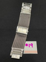 Silver Mesh Anne Klein Women's Watch