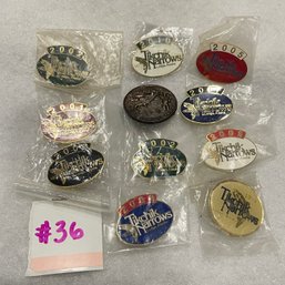 Lot Of 11 Tikchik Narrows Lodge Alaska Fishing Pins