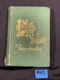 'Life In Danbury' By The Danbury News Man 1873 Antique Book