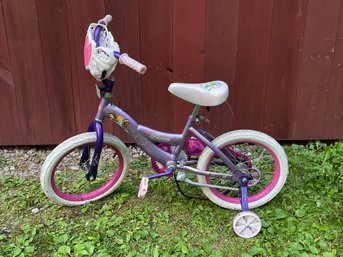 HUFFY Children's Disney Princess Bicycle With Training Wheels