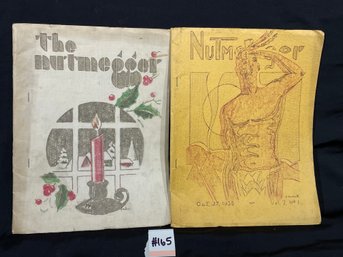 (2) 'The Nutmegger' Danbury, CT High School Student Publication 1930s