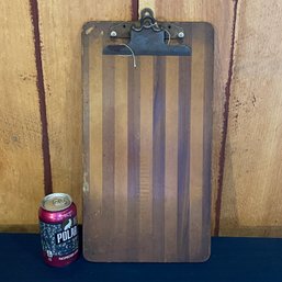 Antique Wood Clip Board