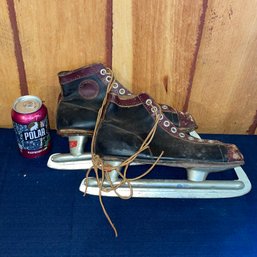 Vintage Ice Skates - Canadian Flyer - Made In Torrington, CT