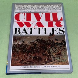 Civil War Battles Book 1981 Military History