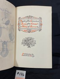 1907 Register Of The Connecticut Society Of The Colonial Dames Of America - Rare Antique Book