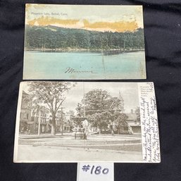 Bethel, Connecticut (2) Antique Postcards