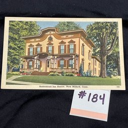 'Homestead Inn Annex' New Milford, Connecticut Vintage Postcard