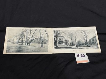 Antique Booklet Of Postcard Size Images Of New Milford, CT