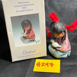 1987 Goebel DeGrazia Annual Ornament