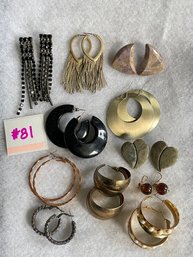 Lot Of Pierced Ear Earrings