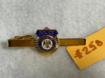 State Of Mississippi POLICE Tie Clip