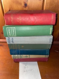 Lot Of 7 Antique Books Early 1900s - Great For Decorating - Lot #102