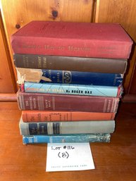 Lot Of 8 Vintage Books - Great For Decorating - Lot #116