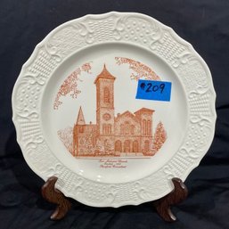 First Methodist Church - Stamford, Connecticut Souvenir Plate