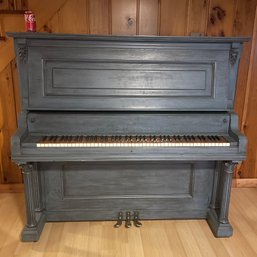 Antique Upright Piano - Henry & S. C. Lindeman New York