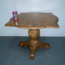 Pedestal Accent Table