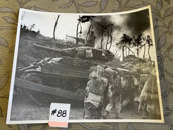 Wolmi Island Korean War 1950 U.S. Marines Press Photo
