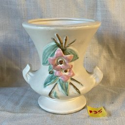 Vintage McCoy 'Blossom Time' Urn Style Vase - American Art Pottery