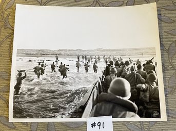 'The Last Beach' Marines Invasion Of Japan WWII Original Press Photo