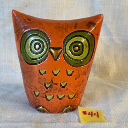 Mid-Century Owl Bank VINTAGE Fitz & Floyd, Made In Japan