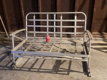 Vintage Aluminum Double Glider Seat MID-CENTURY Patio Furniture