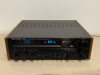 SAE TWO Stereo Receiver R9 Vintage Audio Component