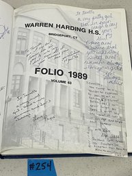 1989 Warren Harding High School (Bridgeport, CT) Yearbook