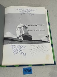 1970 'Caudatowan' Yearbook - Ridgefield, Connecticut