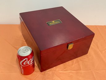 Wood Martell Cognac Liquor Advertising Box