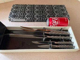 5 Piece Cutlery Set STANLEY ROBERTS Mid-Century, Vintage