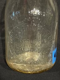 Judd's Bridge Farm - New Milford, CT Vintage Milk Bottle
