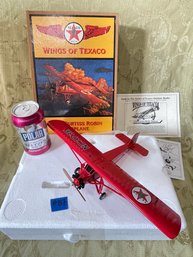 Wings Of Texaco '1929 Curtiss Robin Airplane' Diecast Bank