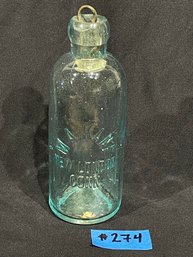 M.A. Kane - New London, CT Antique Hutchinson Bottle