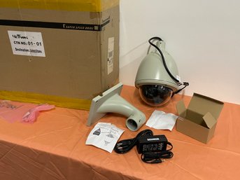 Set Of 2 IP HD IR High Speed Dome Cameras NEW, Unused Security