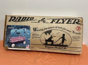 Vintage Radio Flyer Wagon - Model 90 - Never Used